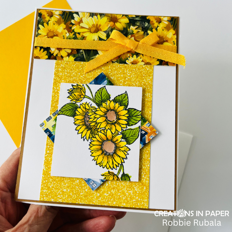 Anything Goes Saturday - Denim and Daisies - Creations in Paper