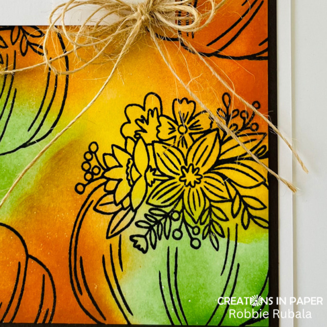 Autumn emboss resist