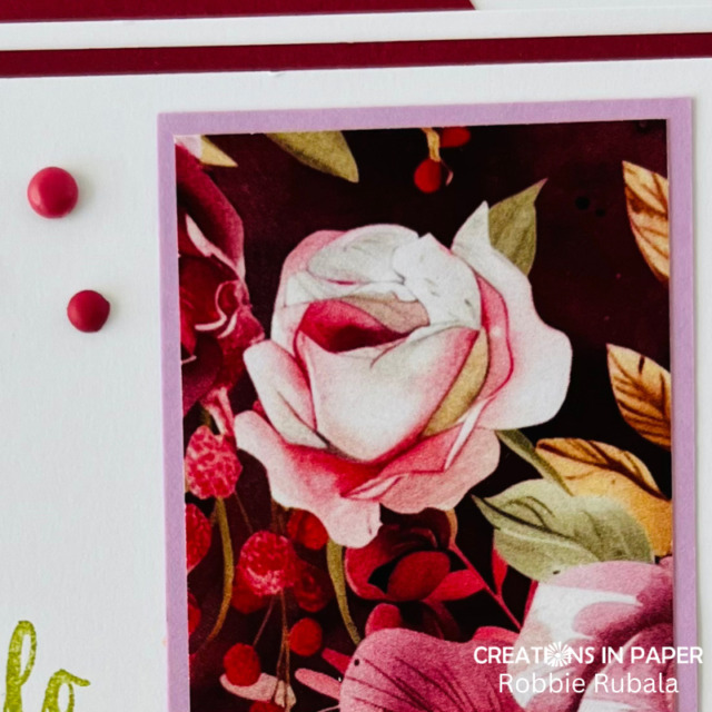 Fall Florals One Sheet Wonder idea