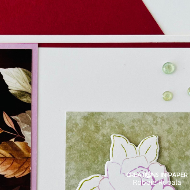 Fall Florals One Sheet Wonder idea