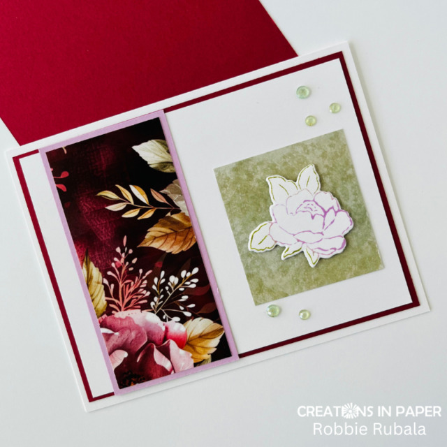 Fall Florals One Sheet Wonder idea