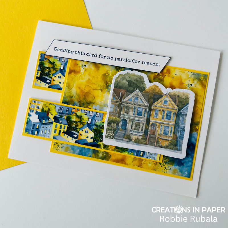 One Sheet Wonder using Denim and Daisies - Creations in Paper