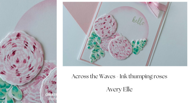 Across the Waves - Ink thumping roses