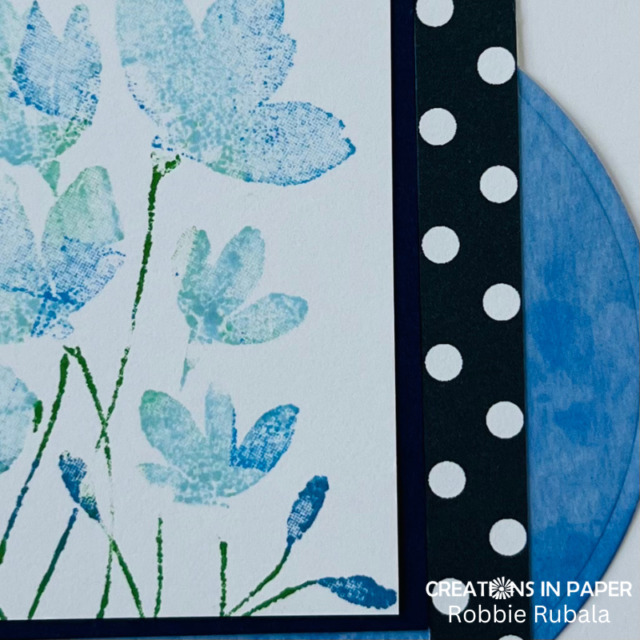 Across the Waves - thumping with an ink cube