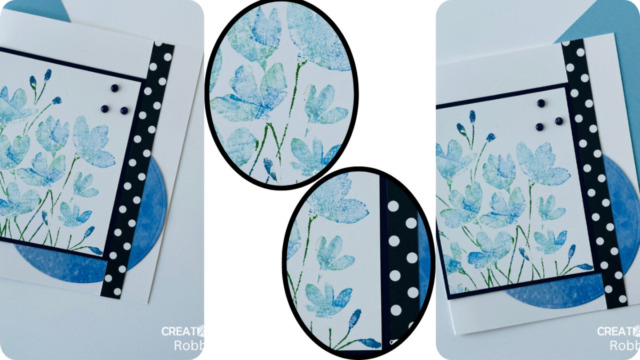 Across the Waves - thumping with an ink cube