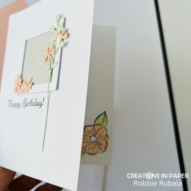 Anything Goes Saturday - clean and simple birthday card