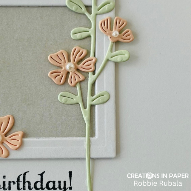Anything Goes Saturday - clean and simple birthday card