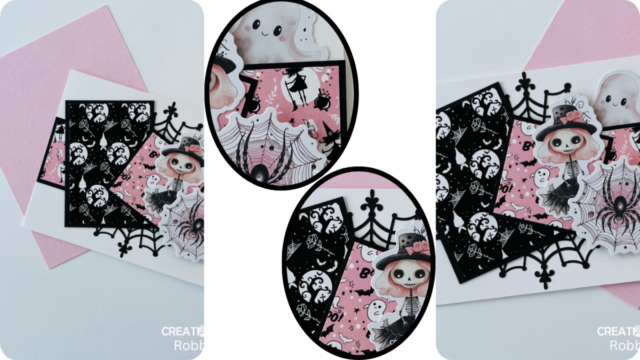 Anything Goes Saturday - Pink & Black Halloween