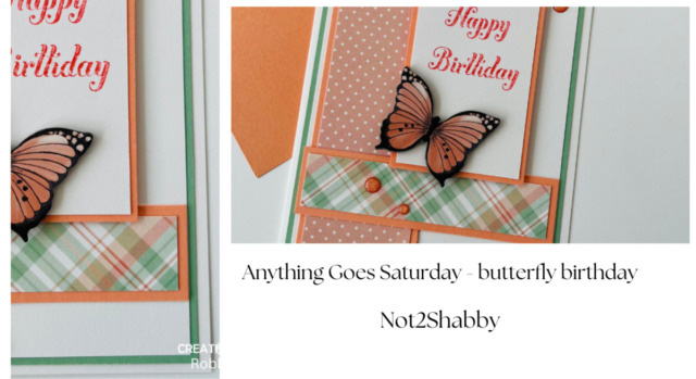Anything Goes Saturday - butterfly birthday