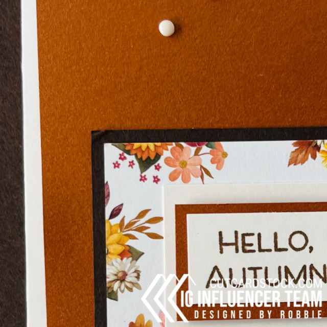 Fall CutCardStock color ideas