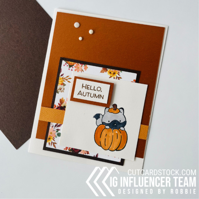 Fall CutCardStock color ideas
