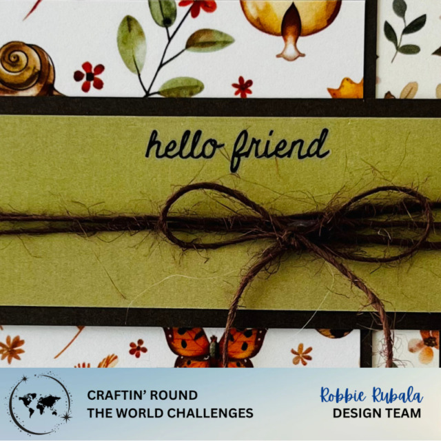 Craftin' Round the World Challenges