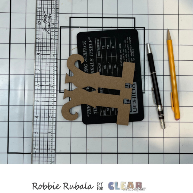 Clear Scraps Halloween wall decor