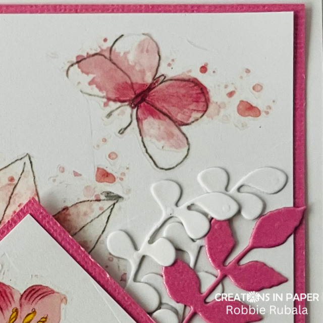 Across the Waves - make your own pattern paper using rub ons