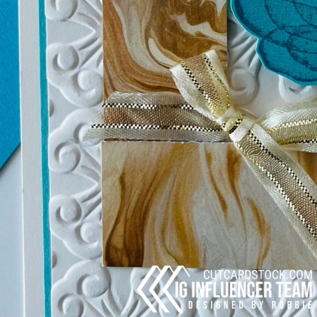 CutCardStock embossed background