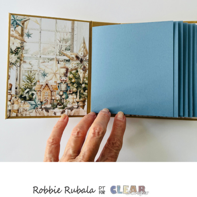 Clear Scraps December Daily idea