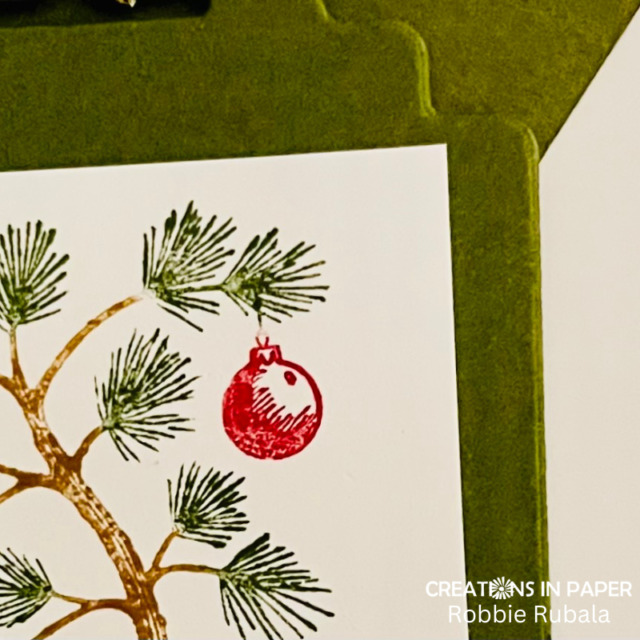 Across the Waves - cute tree tag