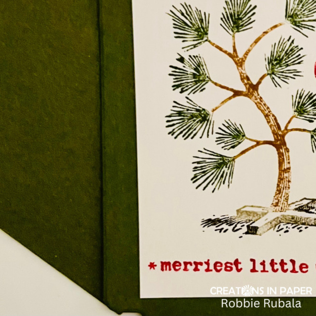 Across the Waves - cute tree tag