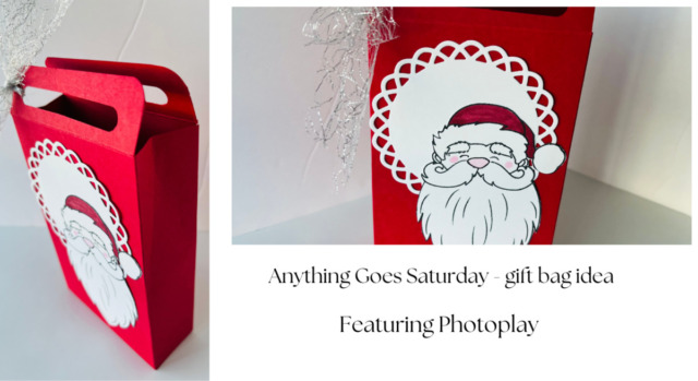 Anything Goes Saturday - gift bag idea
