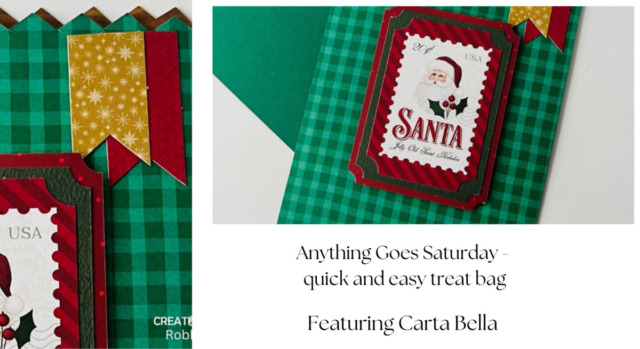 Anything Goes Saturday - quick and easy treat bag