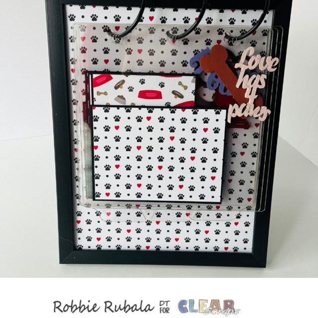 Clear Scraps Acrylic flip album