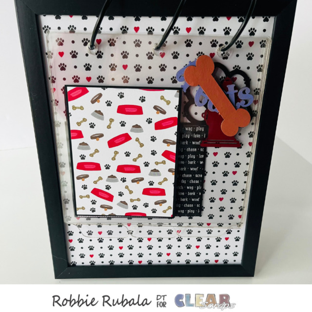 Clear Scraps Acrylic flip album
