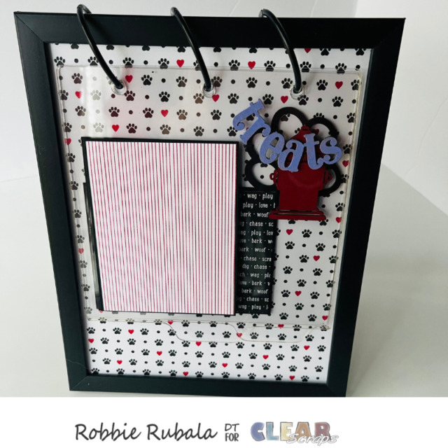 Clear Scraps Acrylic flip album