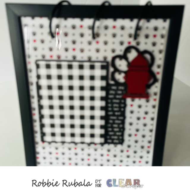 Clear Scraps Acrylic flip album