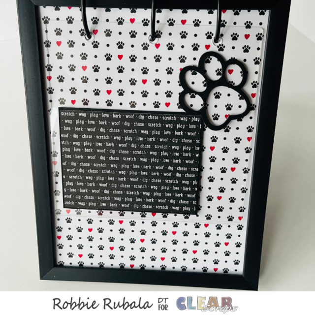 Clear Scraps Acrylic flip album