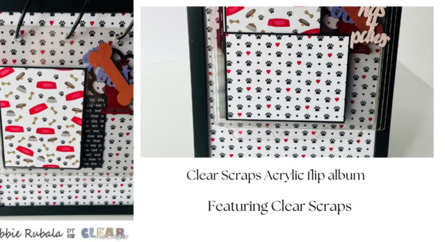 Clear Scraps Acrylic flip album