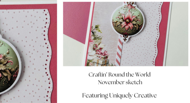 Craftin' Round the World November sketch
