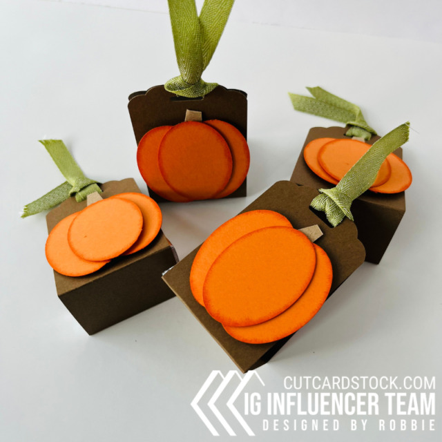 CutCardStock makes great treat holders