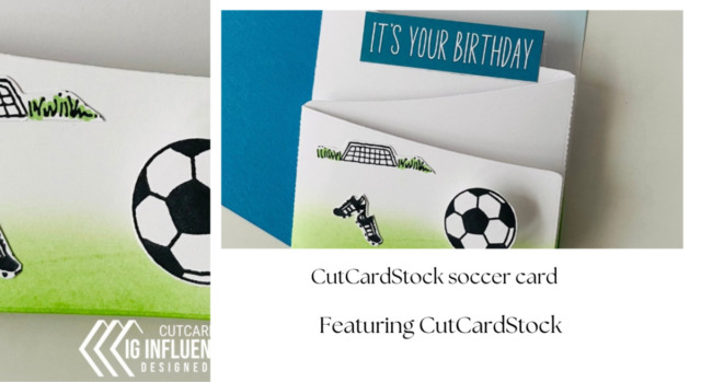 CutCardStock soccer card