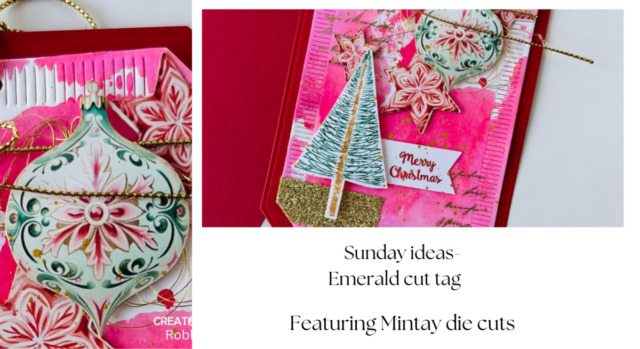Sunday ideas - Emerald cut tag