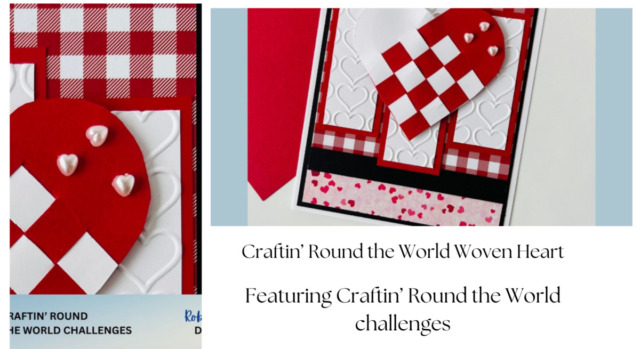 Craftin' Round the World Woven Heart