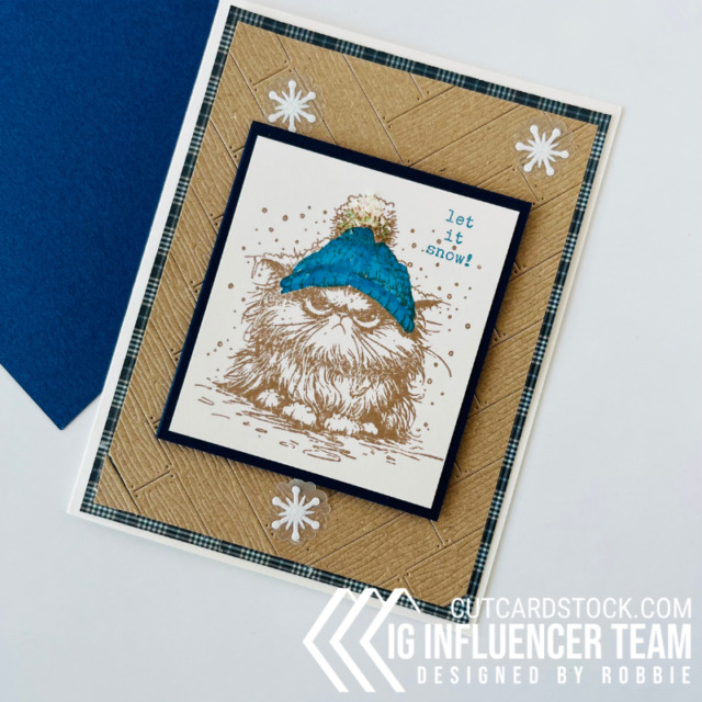 CutCardStock Let it Snow