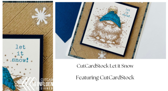 CutCardStock Let it Snow