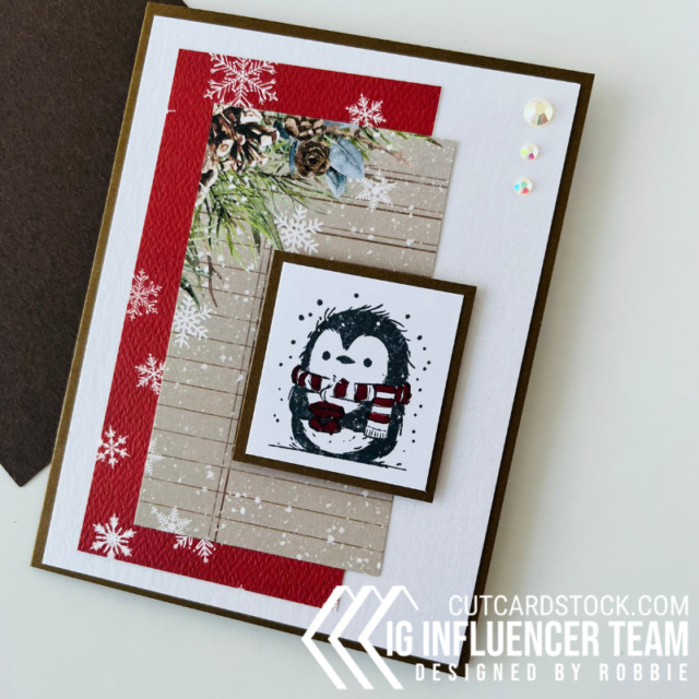 CutCardStock cute penguin