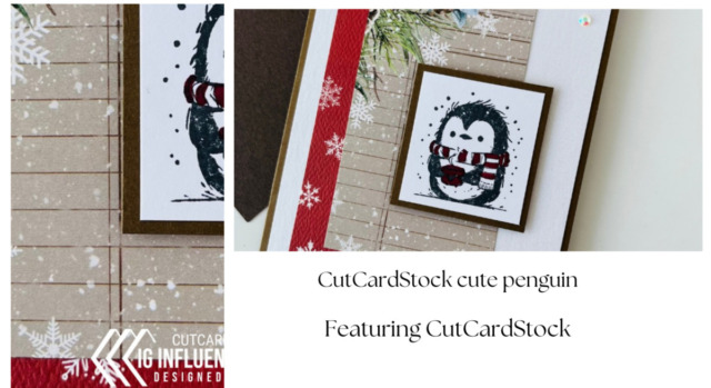 CutCardStock cute penguin