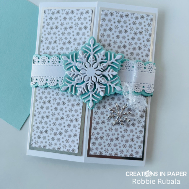 Gatefold snowflake idea