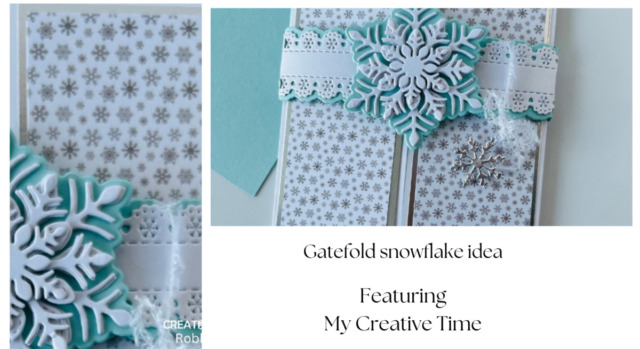 Gatefold snowflake idea
