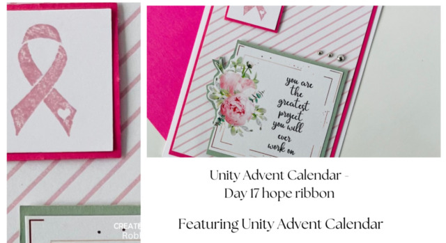 Unity Advent Calendar - Day 17 hope ribbon
