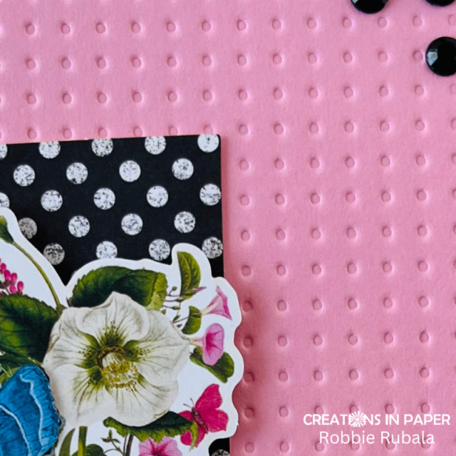 Anything Goes Saturday - embossing with a hot foil plate