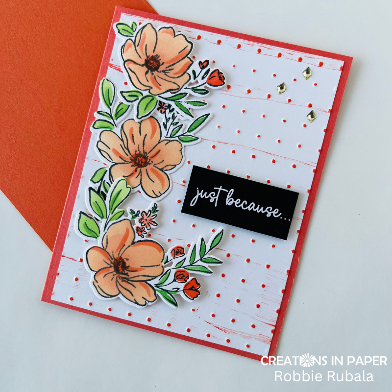 Anything Goes Saturday - just because foil plate embossing - Creations ...