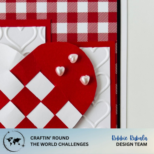 Craftin' Round the World Woven Heart