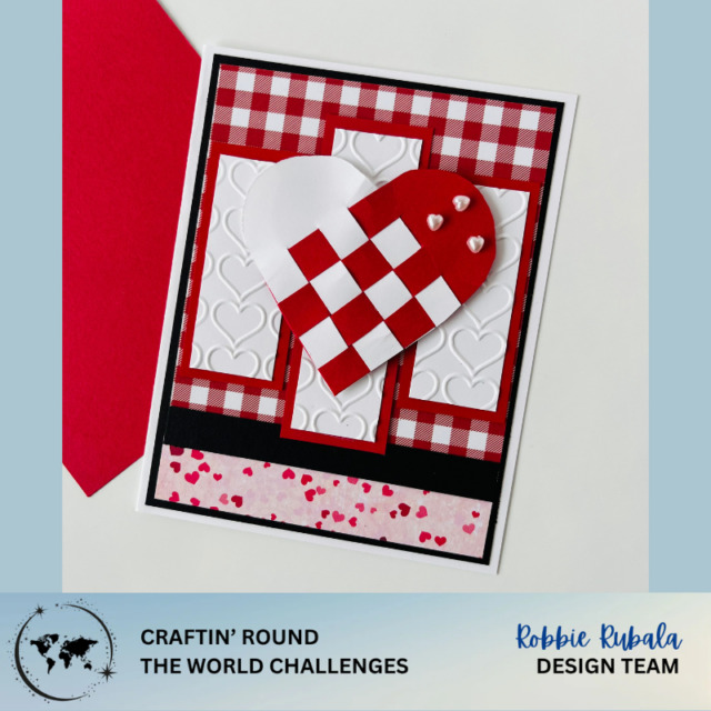 Craftin' Round the World Woven Heart