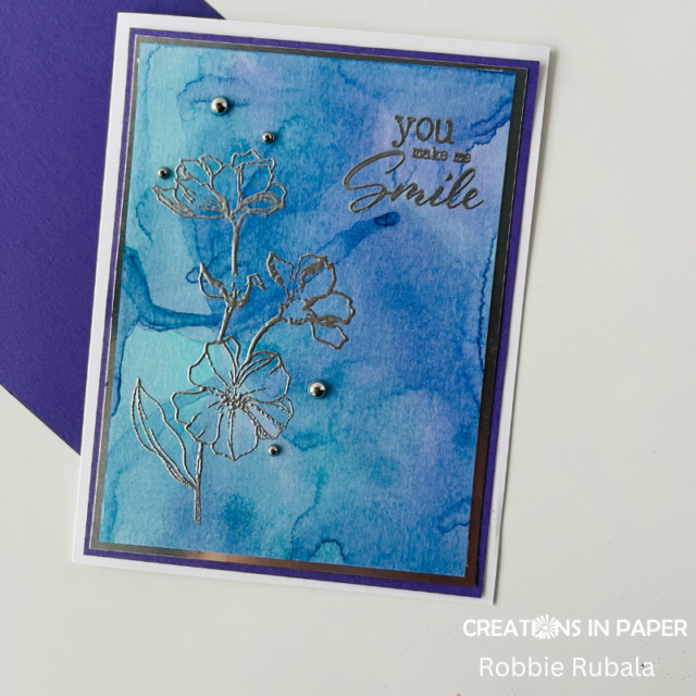 Sunday ideas - playing with watercolors