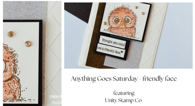 Anything Goes Saturday - friendly face