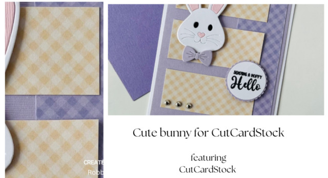 Cute bunny for CutCardStock