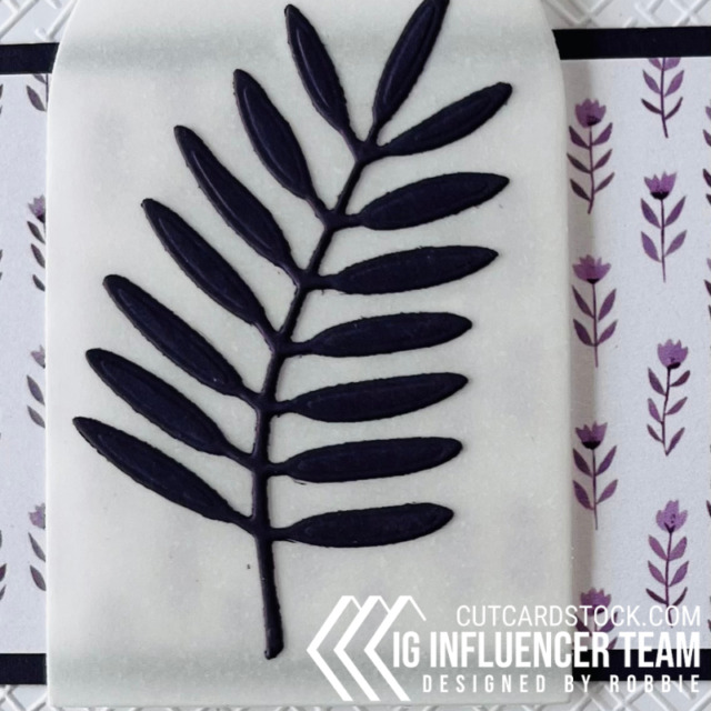 Purple idea for CutCardStock